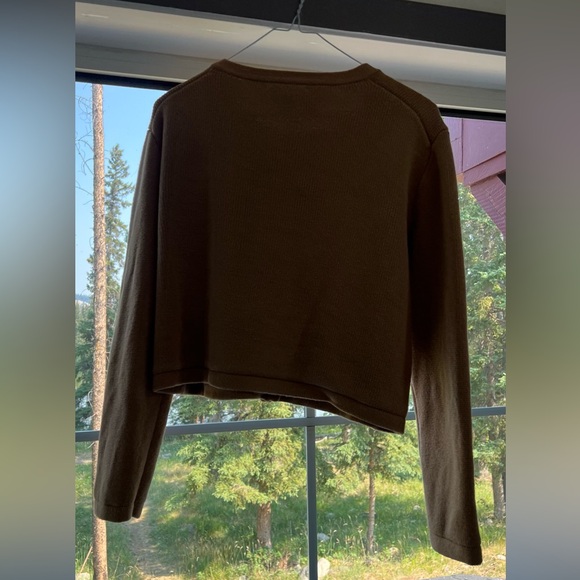 J.Crew Emilie patch-pocket sweater lady jacket - Picture 4 of 6